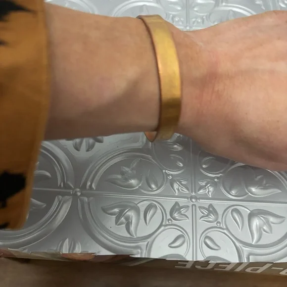 RUMA Pure Copper Adjustable Cuff Bracelet Made in England - Picture 5 of 5